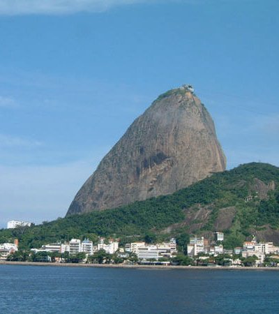 Rio's Sugarloaf seen while sailing around the world
